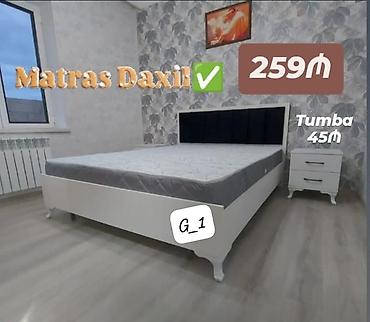 Yataq dəsti – Matras daxil - Qiymət: 259₼ (yataq və matras) - Tumba