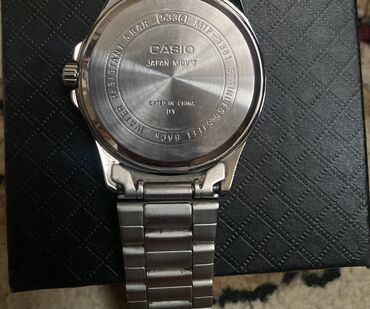 мужская часы: Оригинальные часы (CASIO) Функции: подсветка стрелок, дата; Механизм