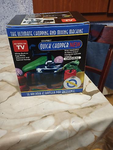 mini sok çəkən: Gourmet Quick Chopper NEW – çoxfunksiyalı doğrama və qarışdırma — 1