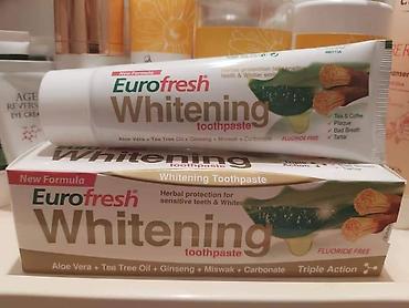 darwil sat: Eurofresh Whitening toothpaste – nova formula za izbeljivanje zuba bez — 1