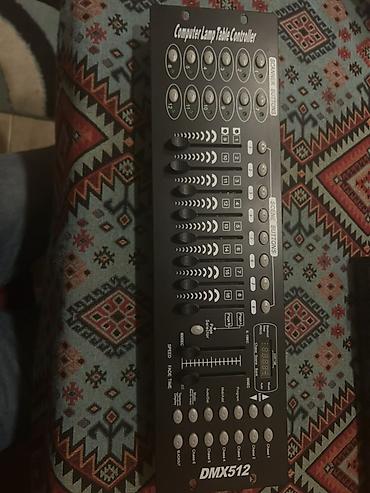 Digər biznes avadanlığı: Səhnə və tədbir avadanlıqları paketi 1) DMX512 işıq pulti - “Computer — 1