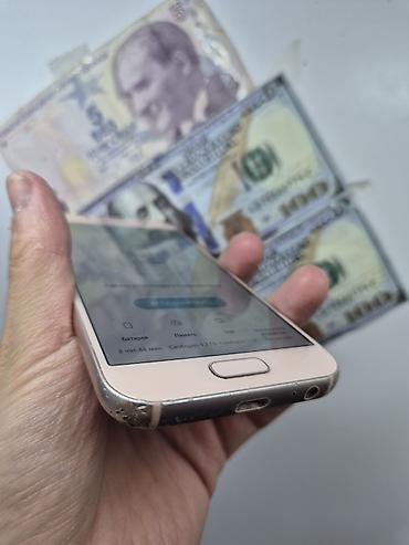 Уюлдук телефондор жана аксессуарлар: Samsung Galaxy A3 2017, Колдонулган, 16 ГБ, түсү - Кызгылт, Бөлүп төлөө менен, 1 SIM, 2 SIM — 4