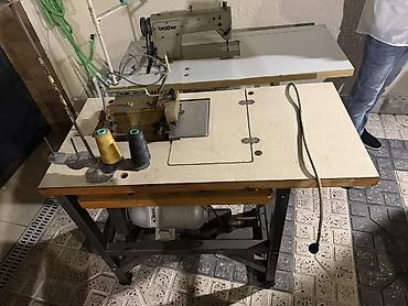 samovar satisi: Sənaye tikiş maşını komplekti satılır. Komplektə şəkildə görünən — 3