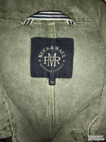 Jakne za prelazni period: Original RUCK & MAUL military jakna / sako L 100% cotton Ramena na lalafo.rs — 2 Jakne za prelazni period: Original RUCK & MAUL military jakna / sako L 100% cotton Ramena — 2