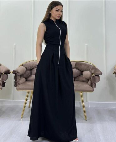 hicablı don: Повседневное платье, Макси, XL (EU 42)