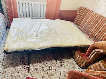 диван бишкек цена: Мягкая мебель: диван-кровать + два широких кресла - Комплект — 1