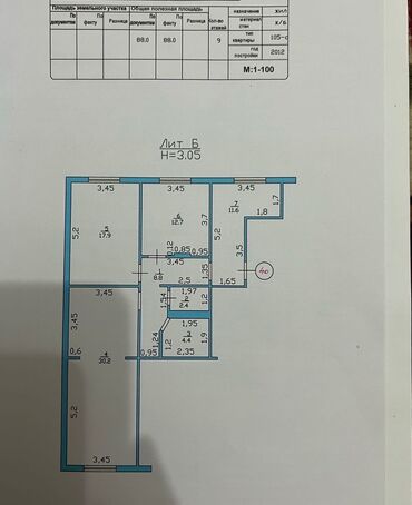 Продажа квартир: 4 комнаты, 88 м², 106 серия, 1 этаж, Косметический ремонт