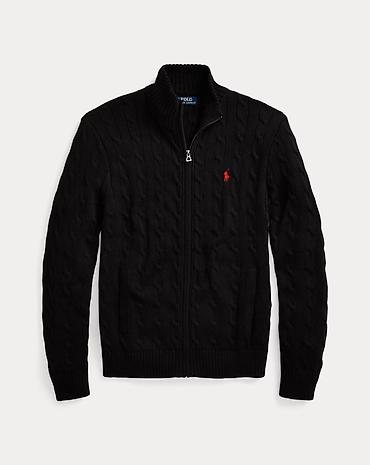 кардиган polo: Мужской свитер, XL, Polo Ralph Lauren, Новый, цвет - Черный, Самовывоз, Платная доставка — 1