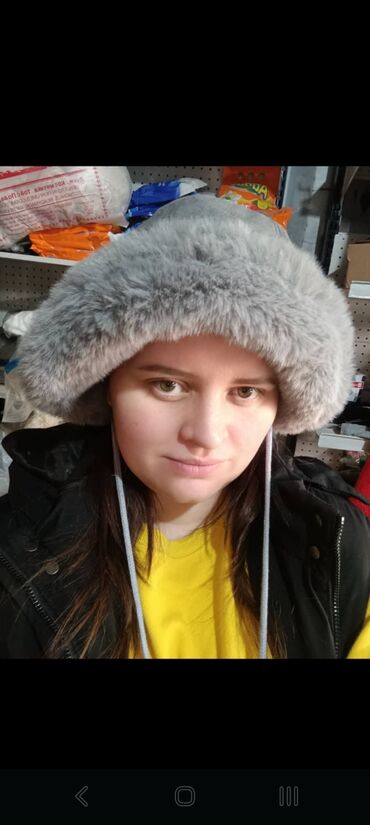 Шапки: Шапка, С ушками, Шерсть, Зима, С ушками, С шарфом, С помпоном — 20