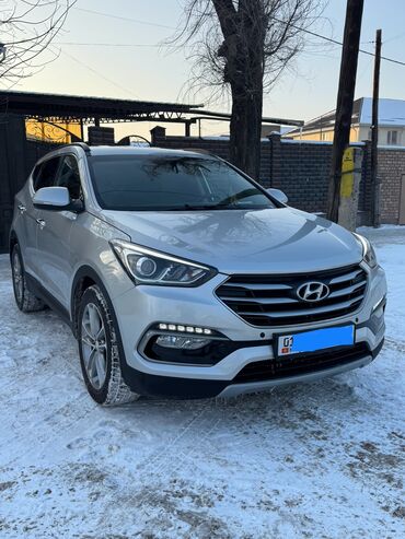 Hyundai: Hyundai Santa Fe: 2017 г., 2.2 л, Автомат, Дизель, Кроссовер