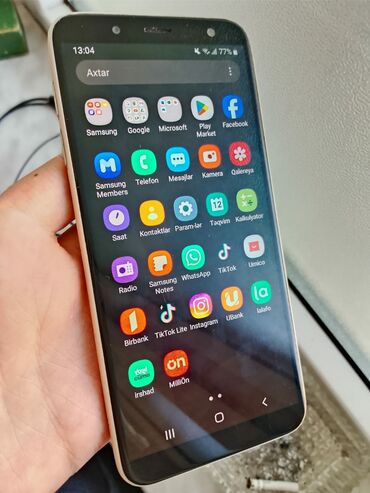 Samsung: Samsung Galaxy J6, 32 GB, Barmaq izi, Face ID