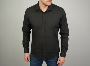 eleganckie ubrania plus size: Shirt for men, size XL (EU 42)