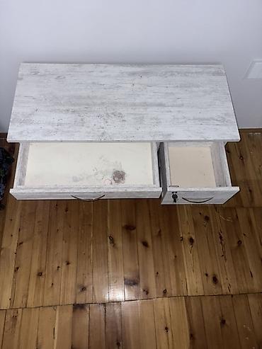 komputer setup: Düz masa, Polkalı, Siyirməli, Teksturalı laminat — 6