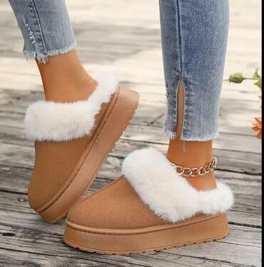 zara papuce za plazu: Ugg papuče, bоја - Braon, 40