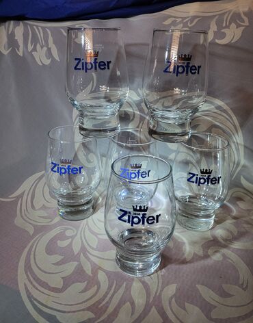 Čaše: Case,vintaz,nove za pivo Zipfer. Case za pivo sve na njima odsjaj od — 2