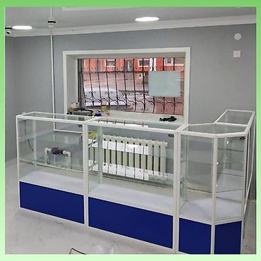 Витрины: Витрина прилавок витрина стеклянная, торговые витрины металлические — 9