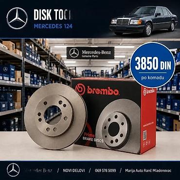 Kočioni diskovi: DISK TOCKA MERCEDES 124 190 C KLASA W202 | Disk Mercedes 124 190 c — 2