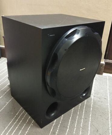сабвуфер: Новый Pioneer Колонка, Тип - Сабвуфер, цвет - Черный
