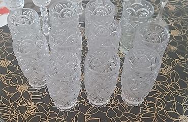 stekan olcusu: Stəkanlar, Şüşə, 12 ədədli dəst — 1