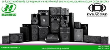 studio avadanliqlari v Azərbaycan | TRENAJORLAR: Satışı və kirayə Kalonka dinamika ses sistemleri ses guclendirici