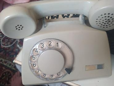 isdemis telefonlar: Stasionar telefon Simli, İşlənmiş, Ünvandan götürmə — 1