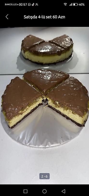 Qida məhsulları: Muxdelif tortlar ciskeklar — 4