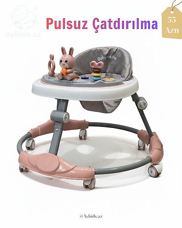 Xodunoklar: 👶 Dairəvi Yürütəc "SH-503" – Körpəniz üçün Ən Rahat Seçim! ✔️ 360° — 2