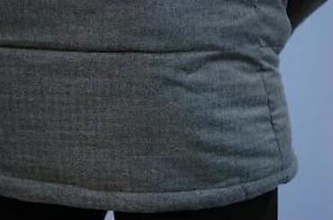 Zimske jakne: Muška zimska jakna – siva, sa kapuljačom - Topla, podstavljena zimska — 16