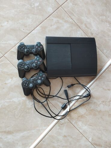 PS3 (Sony PlayStation 3): Play Station 3 SUPER SLIM 500GB Прошитый Есть ХИТОВЫХ 45 игр