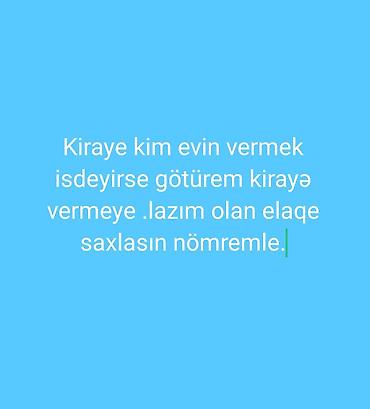 bir otaql: Kirayə ev axtarılır. - Yaşamaq üçün kirayə mənzil axtaran şəxsəm. - — 1