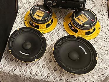 dj pioner kredit: Soundmax MX6 Pro avtomobil akustikası – 6.5 düym (təxmini), orta — 3
