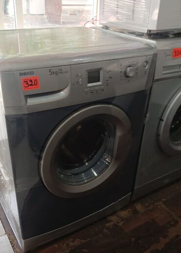 Mətbəx texnikası: Paltaryuyan maşın Beko, 5 kq, İşlənmiş, Avtomat, Qurutma var, Kredit yoxdur, Ödənişli çatdırılma