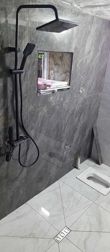 Plitə işləri: Xidmət: Hamam/tualet üçün istilikli döşəmə və kafel-metlax işləri — 5