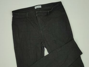 sukienka z marszczeniem na brzuchu plus size: Janina, Jeansy damskie, rozmiar 2XL