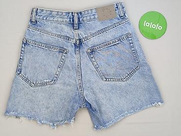 material na teksasy: PULL&BEAR, Szorty damskie, rozmiar XS — 3