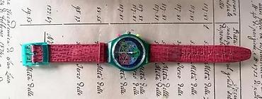 Ručni satovi: Vintage Swatch Pink Springs collectible ručni sat SCL103. 1993 Swatch — 4