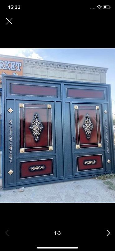 Həyət darvazaları: ŞOk endirim darvazalar qiymet 580 manat baki daxili catdirilma — 3