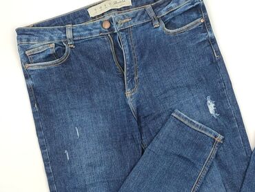 granatowe jeansy: Jeansy damskie, Denim Co, L