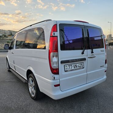 Mercedes-Benz: Mercedes‑Benz Vito 111 CDI, ağ rəngli miniven. rayonlar ve bakı — 5