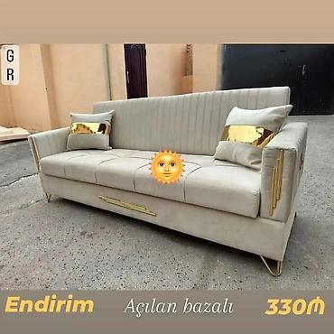 divan satılır: Divan, Qonaq otağı üçün, Bazalı, Açılan — 1