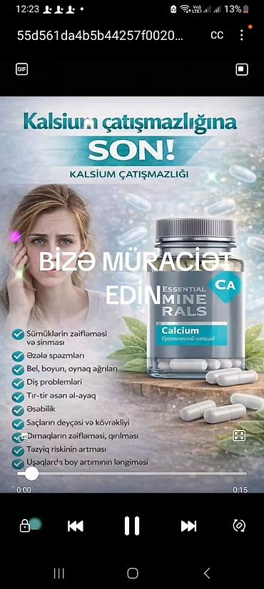 Gözəllik və sağlamlıq: Essential Minerals – ZN, MG, CA, SE kapsulları Məhsul: Orqanik — 3