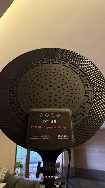 аксесуары фотопораты: LED светодиодный осветитель PF-45 на штативе - Тип: LED Photographic — 4