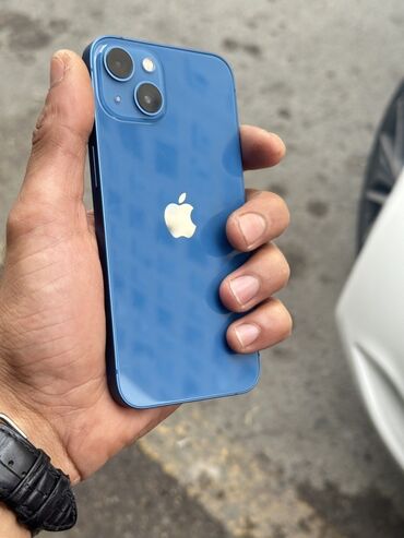 en ucuz kamera: IPhone 13, 128 GB, Göy, Face ID