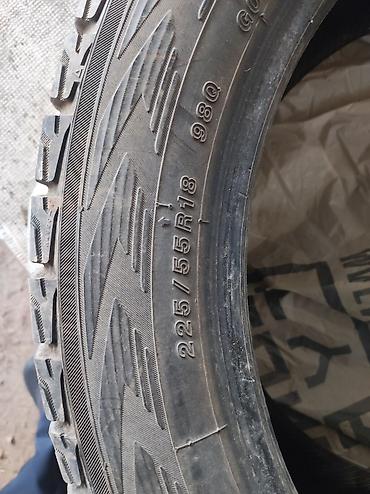 стропа паук: Зимняя шина 225/55 R18 98Q - Тип: зимняя ненашипованная (по рисунку — 2