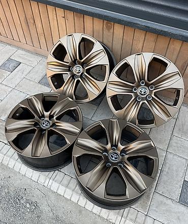 диски на тойота хайлендер: Литые Диски R 18 Toyota, Комплект, отверстий - 5, Б/у — 9