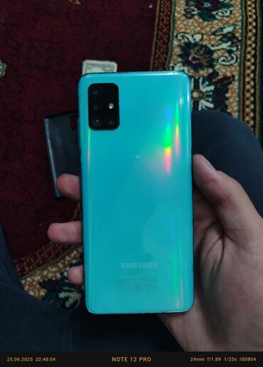 колонные кондиционеры бишкек: Samsung Galaxy A51, Колдонулган, 128 ГБ, түсү - Көгүлтүр, 2 SIM