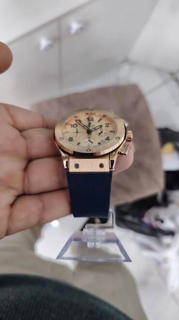 Qol saatları: Yeni, Qol saatı, Hublot, rəng - Qızılı — 6