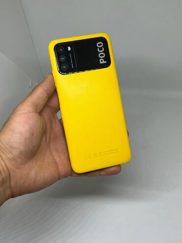 Poco: Poco M3, Б/у, 128 ГБ, цвет - Золотой, 2 SIM