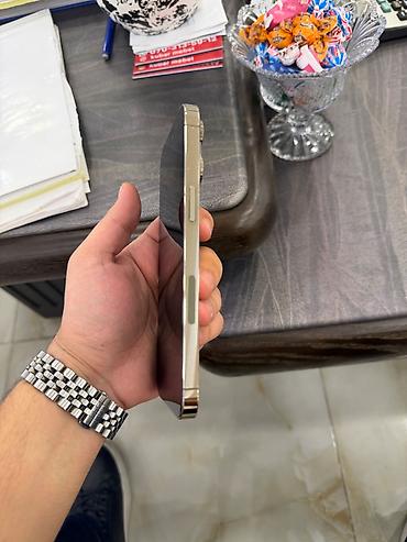 note 15 pro: IPhone 14 Pro Max, 128 GB, Qızılı — 3
