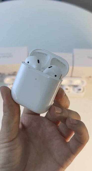 наушники apple earpods iphone 5: Толук габариттүү, Apple, Жаңы, Электр зымсыз (Bluetooth), Классикалык